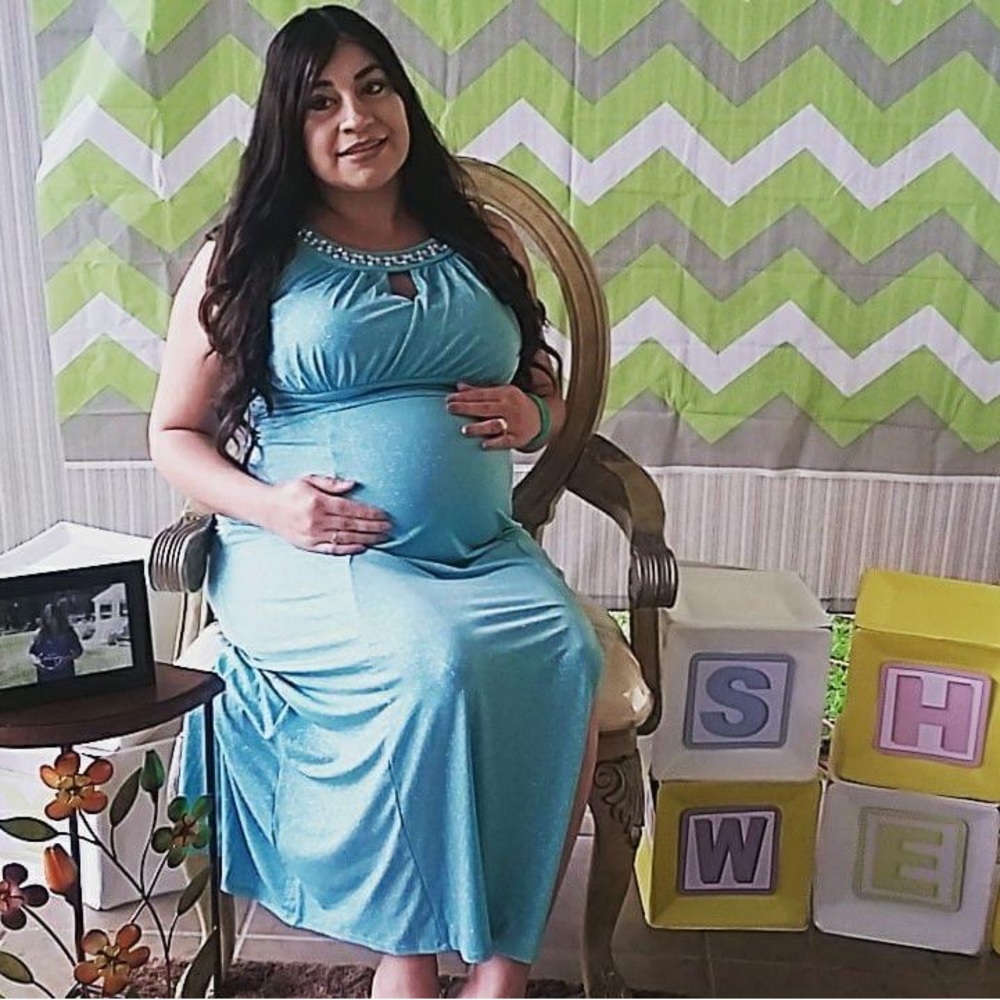 Dress green aqua